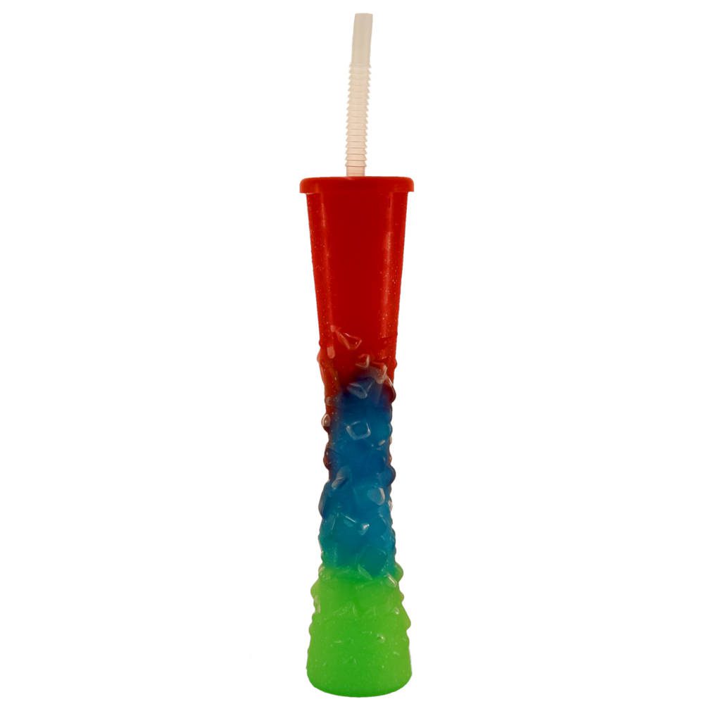 Snowshock Ice Cup Large 500ml with Straw (Box 54)