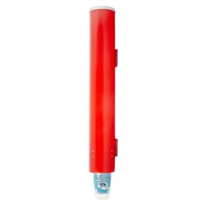 Pull Cup Dispenser Small Red