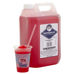 SnowShock Slush Syrup – Strawberry 5ltr