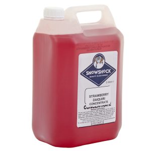 SnowShock Slush Syrup – Strawberry Daiquiri Mocktail 5ltr