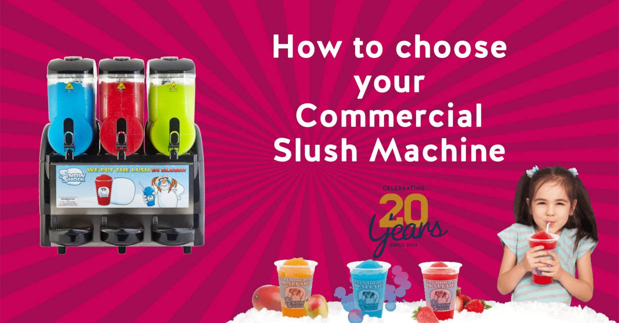 Commercial slush machine buying guide Snowshock