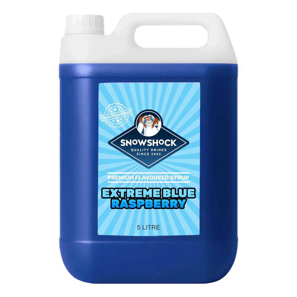 Snowshock Slush Syrup – Blue Raspberry 5ltr