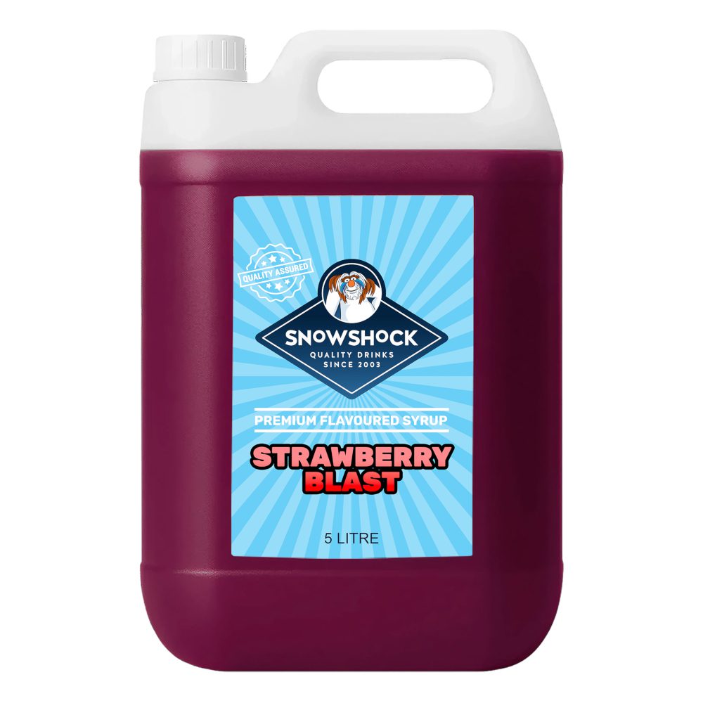 Snowshock Slush Syrup – Strawberry 5ltr