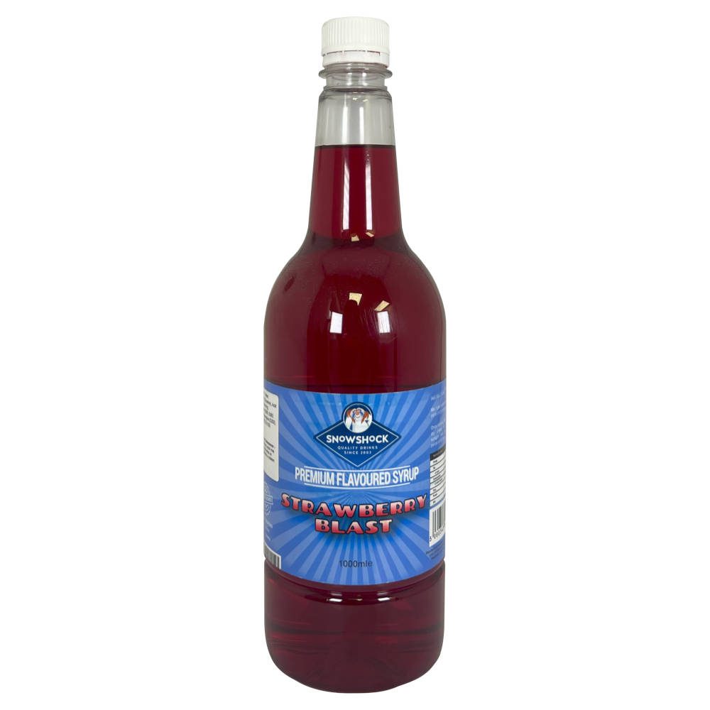Snowshock Flavoured Syrup – Strawberry 1Ltr